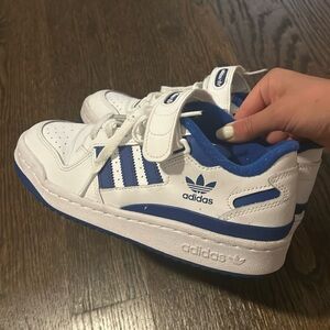 Adidas sneakers size 7 in youth but fits size 5 women’s